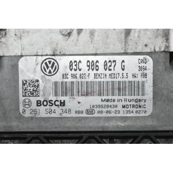 Εγκέφαλος Volkswagen 1.4 TSI CAV 2005-2015 BOSCH 03C906027G 0261S04348 (Seat - Audi - Skoda)