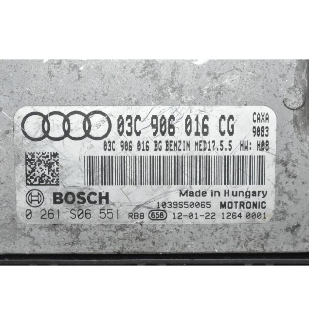 Εγκέφαλος Audi 1.4 TSI 03C906016CG 0261S06551 (Volkswagen - Seat - Skoda)