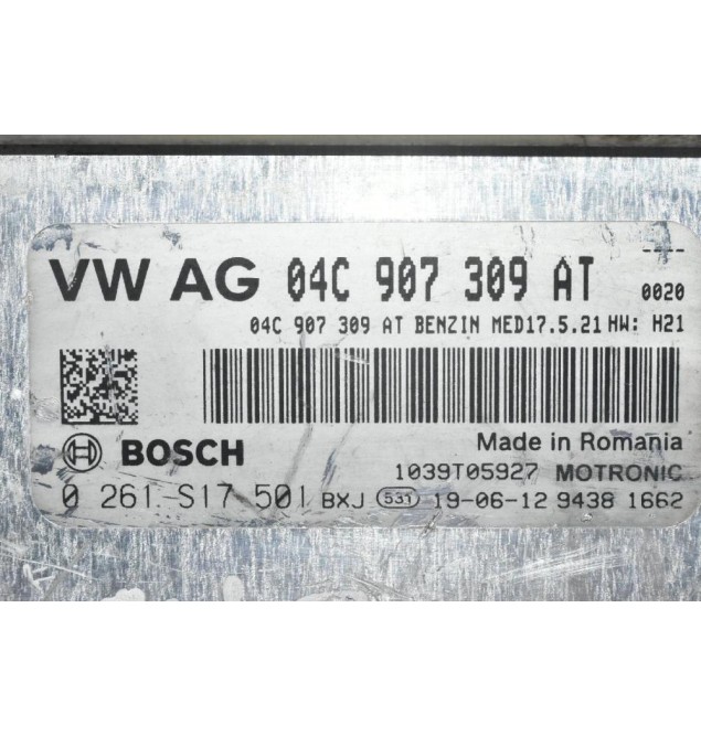 Εγκέφαλος Volkswagen 1.0 TSI CHZ 2010-2019 04C907309AT 0261517501 (Seat - Audi - Skoda)
