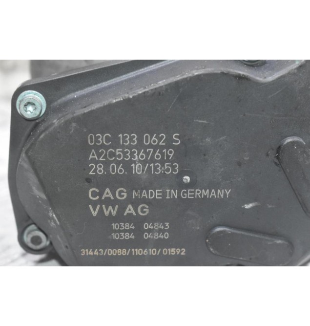 Πεταλούδα Γκαζιού Volkswagen 1.4 TSI CAΧ 2003-2009 03C133062S A2C53367619 (Seat - Audi - Skoda)