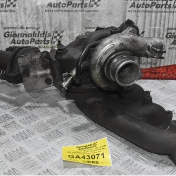 Turbo / Τουρμπίνα Mitsubishi L200 2.5 4D56 1997-2005 49177-0E2761 28200-42520 (Με Πολλαπλή Εξαγωγής) (Hyundai)