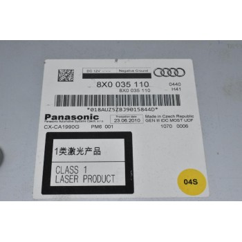 Ράδιο - Υποδοχή CD Audi 2008-2015 8X0035110