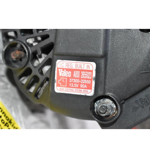 Δυναμό  Kia Rio - Hyundai Accent - Tucson G4GC 90Α 2005-2012 37300-22650 VALEO