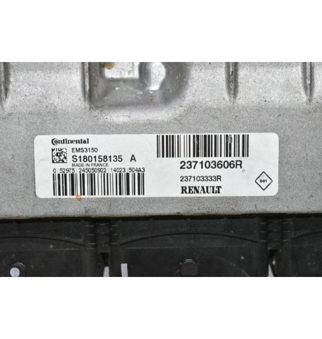 Εγκέφαλος Renault Captur - Clio 1.2 TCe H5F 2013-2024 237103606R S180158135A 237103333R EMS3150