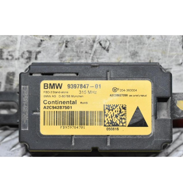 Πλακέτα Σήματος Ασύρματου Χειριστηρίου Ραδιόφωνου Bmw - Mini 2005-2020 9397847-01 A2C94287501 (Γνήσιο)