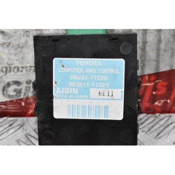 Εγκέφαλος - Πλακετα Τετρακινησης Toyota Hilux KUN25 2KD 2005-2015 AISIN 89533-71020