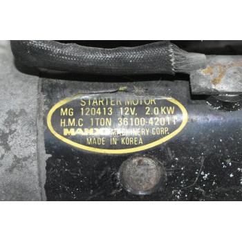 Μίζα Mitsubishi/Hyundai L200/L300/H1 4D56 1997-2005 36100-42011 12V (Χωρίς Καβούκι)