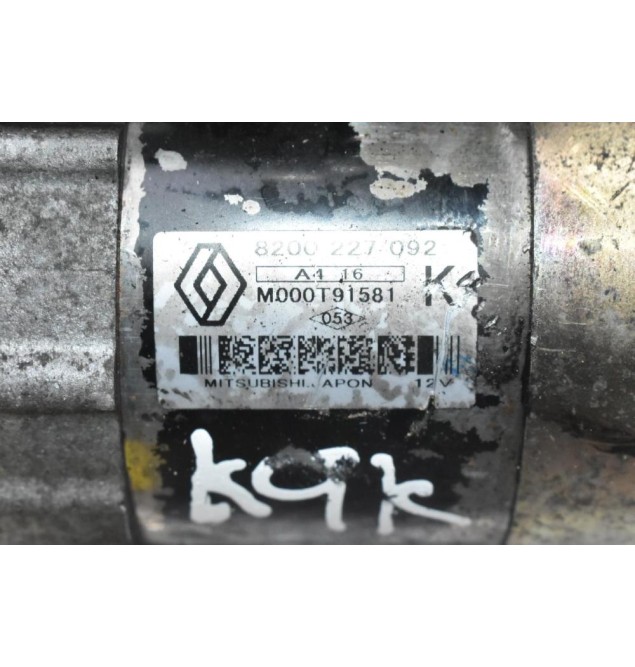 Μίζα Renault Clio - Megane - Scenic 1.5 DCi 2005-2015 8200227092 M000T91581 (Dacia Duster) ( Nissan Qashqai)