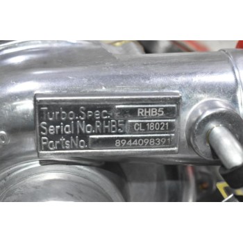 Turbo/Τουρμπίνα Isuzu Clark+Φορτωτής 3.1 4JG2 1990-2001 8944098391