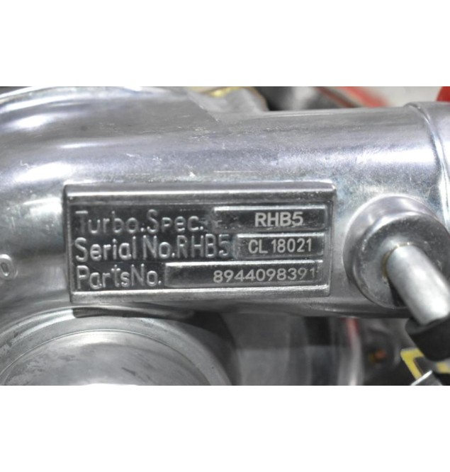 Turbo/Τουρμπίνα Isuzu Clark+Φορτωτής 3.1 4JG2 1990-2001 8944098391
