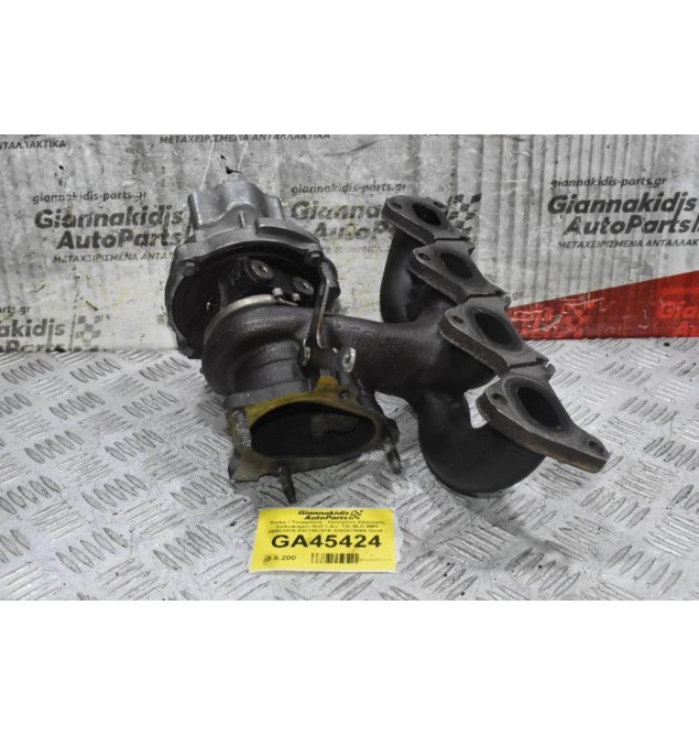 Turbo / Τουρμπίνα - Πολλαπλη Εξαγωγής Volkswagen Golf 1.4cc TSI BLG BMY 2008-2015 03C145701K 5303970099 (Seat - Skoda - Audi)