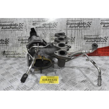 Turbo / Τουρμπίνα - Πολλαπλη Εξαγωγής Volkswagen Golf 1.4cc TSI BLG BMY 2008-2015 03C145701K 5303970099 (Λίγα Κενά) (Seat - Skoda - Audi)