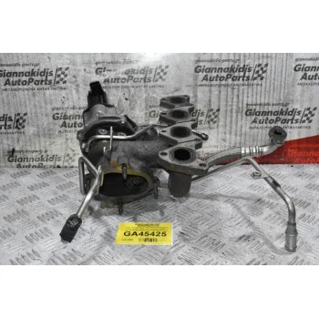 Turbo / Τουρμπίνα - Πολλαπλη Εξαγωγής Volkswagen Golf 1.4cc TSI BLG BMY 2008-2015 03C145701K 5303970099 (Λίγα Κενά) (Seat - Skoda - Audi)