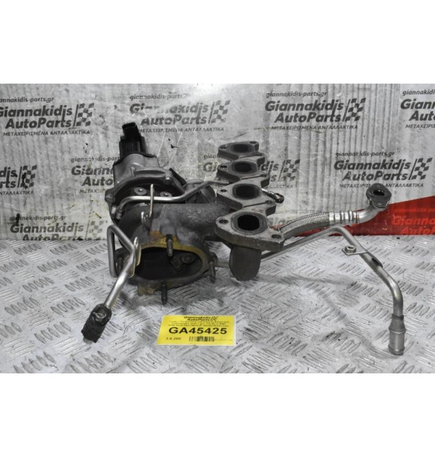Turbo / Τουρμπίνα - Πολλαπλη Εξαγωγής Volkswagen Golf 1.4cc TSI BLG BMY 2008-2015 03C145701K 5303970099 (Λίγα Κενά) (Seat - Skoda - Audi)