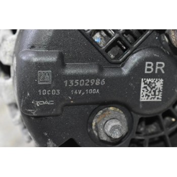 Δυναμό Opel Corsa 1.3 A13DTE 2011-2017 13502986 100Α (Γνήσιος)