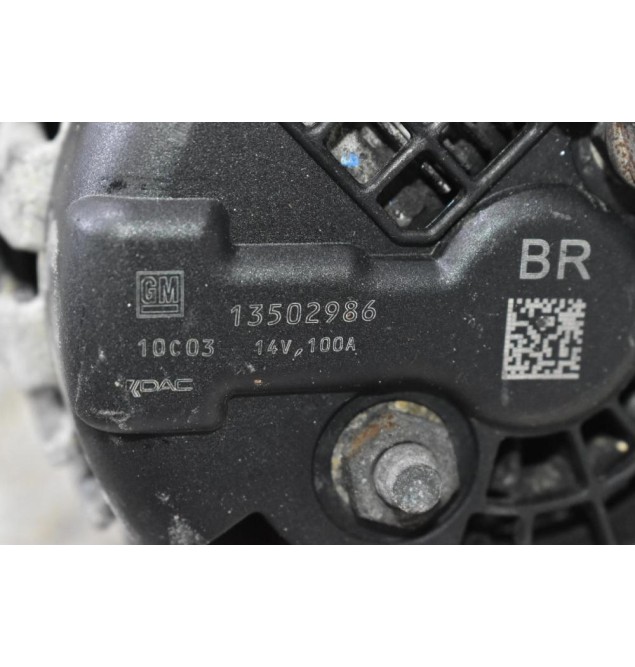 Δυναμό Opel Corsa 1.3 A13DTE 2011-2017 13502986 100Α (Γνήσιος)