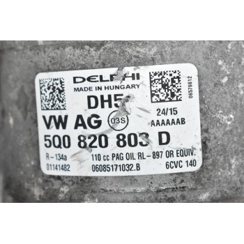 Κομπρεσέρ Aircondition A/C Volkswagen 1.4 TDI CUS 2014-2020 5Q0820803D (Seat - Skoda - Audi) (Γνήσιο)