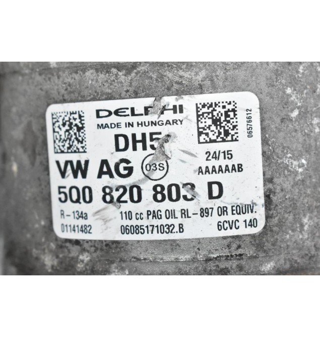 Κομπρεσέρ Aircondition A/C Volkswagen 1.4 TDI CUS 2014-2020 5Q0820803D (Seat - Skoda - Audi) (Γνήσιο)