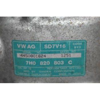 Κομπρεσέρ Aircondition A/C Volkswagen Transporter T5 1.9 TDI AXC 2003-2010 7H0820803C (Seat - Audi - Skoda)