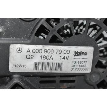 Δυναμό Mercedes-Benz C250 W212 170PS 651924 2009-2017 A0009067900 12W15 (180A)