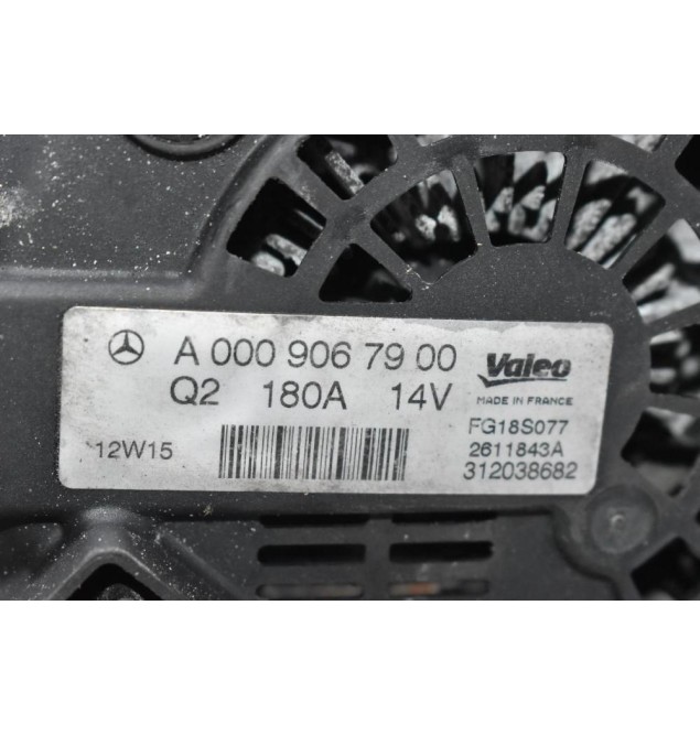 Δυναμό Mercedes-Benz C250 W212 170PS 651924 2009-2017 A0009067900 12W15 (180A)