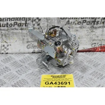Καρμπυρατέρ Suzuki Samurai LJ80 -Carry F8A 0.8cc 1977-1985 13200-79250 (Καινούργιο) (Βίδα-Βίδα 60mm) (Διαμ.Πεταλ. 30mm)