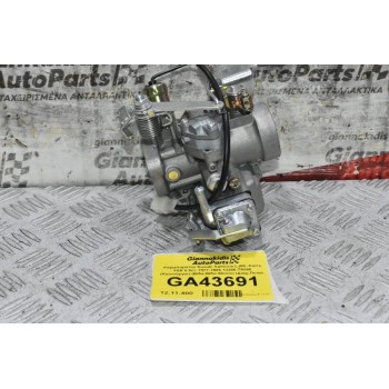 Καρμπυρατέρ Suzuki Samurai LJ80 -Carry F8A 0.8cc 1977-1985 13200-79250 (Καινούργιο) (Βίδα-Βίδα 60mm) (Διαμ.Πεταλ. 30mm)
