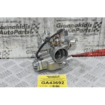 Καρμπυρατέρ Suzuki Samurai LJ80 -Carry F8A 0.8cc 1977-1985 13200-79250 (Καινούργιο) (Βίδα-Βίδα 60mm) (Διαμ.Πεταλ. 30mm)