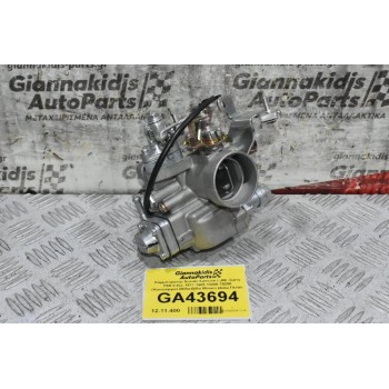 Καρμπυρατέρ Suzuki Samurai LJ80 -Carry F8A 0.8cc 1977-1985 13200-79250 (Καινούργιο) (Βίδα-Βίδα 60mm) (Διαμ.Πεταλ. 30mm)