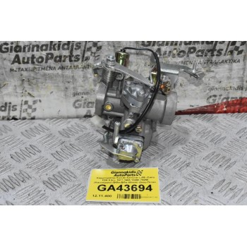 Καρμπυρατέρ Suzuki Samurai LJ80 -Carry F8A 0.8cc 1977-1985 13200-79250 (Καινούργιο) (Βίδα-Βίδα 60mm) (Διαμ.Πεταλ. 30mm)