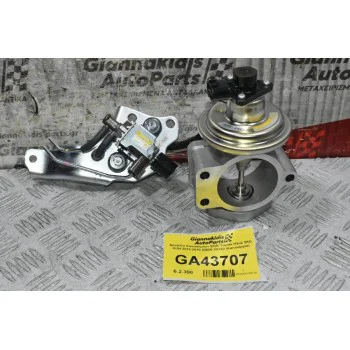 Βαλβίδα Καυσαερίων EGR Toyota Hilux 2KD KUN 2010-2015 25800-30120 25819-30100 (Καινούργια) (Γνήσια) (Σετ 2 Τεμάχια)