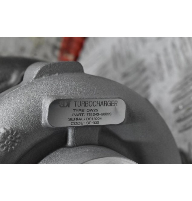 Turbo / Τουρμπίνα Nissan Navara D40 2.5 Euro 3 2005-2010 751243-5002S (Καινούρια)