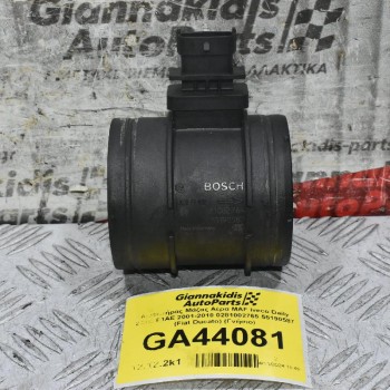 Αισθητήρας Μάζας Αέρα MAF Iveco Daily 2.3cc F1AE 2001-2010 0281002765 55190587 (Fiat Ducato) (Γνήσιο)