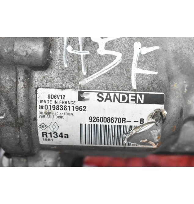 Κομπρεσέρ Aircondition - A/C Renault - Dacia - Nissan 1.2cc H5F 2012-2022 926008670R (Γνήσιο)