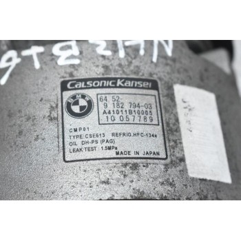 Κομπρεσέρ Aircondition - A/C Bmw N43B16 2007-2011 CALSONIC 9182794-03