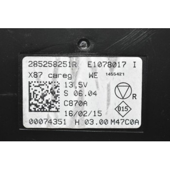 Εγκέφαλος - Πλακέτα Renault Captur 2010-2020 285258251R (Γνήσιο)