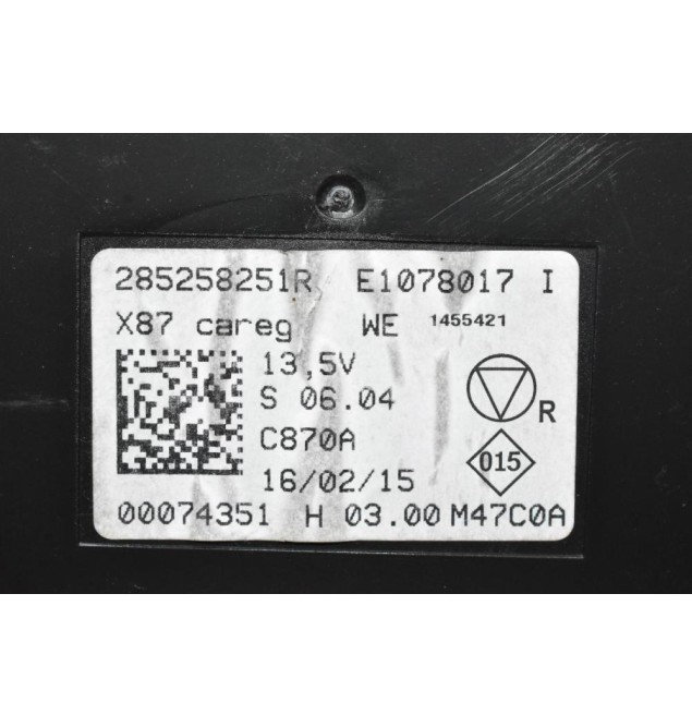 Εγκέφαλος - Πλακέτα Renault Captur 2010-2020 285258251R (Γνήσιο)