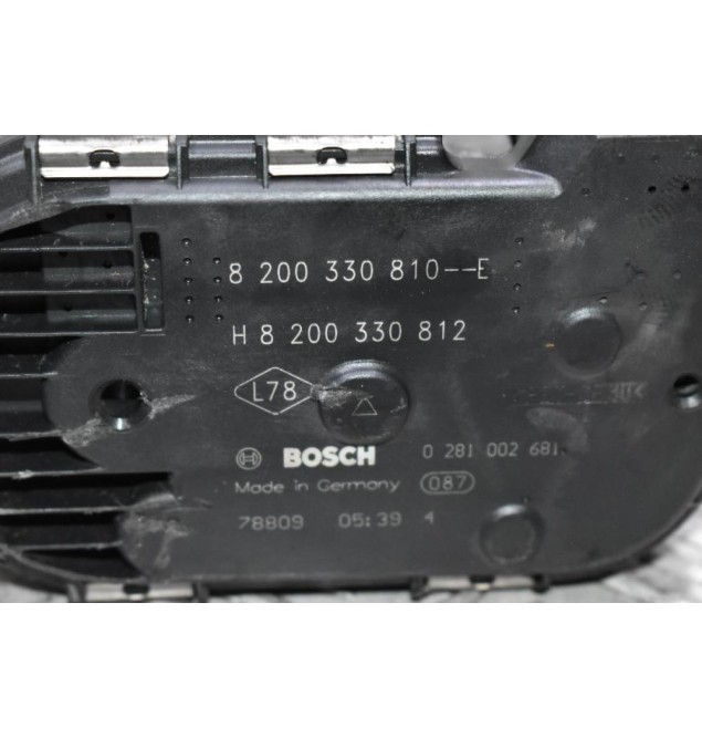 Πεταλούδα Γκαζιού Renault - Opel - Nissan 2.0 DCI M9R 2003-2010 8200330812 8200330810 0281002681