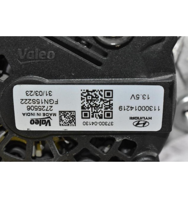 Δυναμό Hyundai - Kia 1.0 G3LC 2015-2021 37300-04130 (Γνήσιο) 13.5V