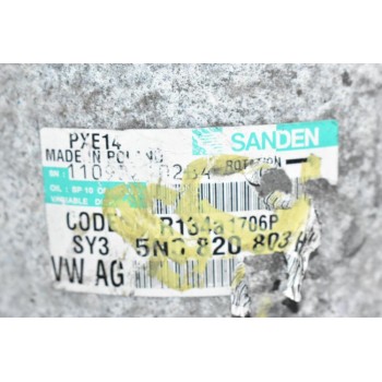 Κομπρεσέρ Aircondition - A/C Skoda - Volkswagen - Seat - Audi 1.6 CAY Diesel 2008-2013 5N0820803