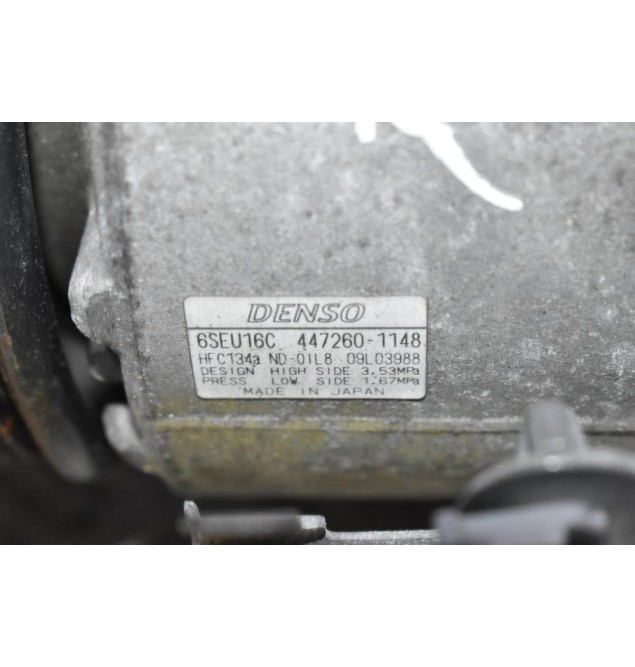 Κομπρεσέρ Aircondition - A/C Toyota 2AZ 2006-2011 DENSO 447260-1148 6SEU16C
