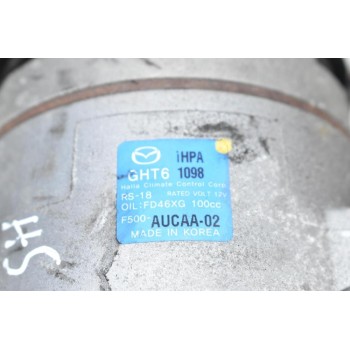 Κομπρεσέρ Aircondition A/C Mazda CX-5 / 6 2.2 Diesel SH 12v 2012-2020 FD46XG F500-AUCAA-02