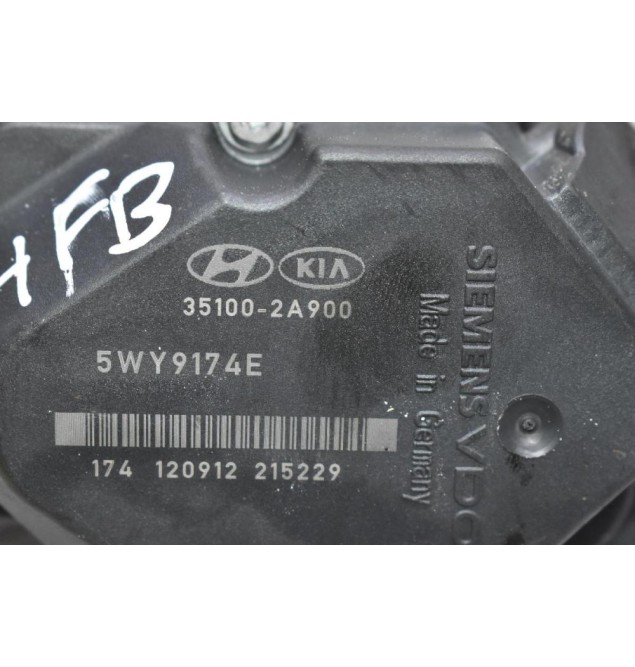 Πεταλούδα Γκαζιού Kia - Hyundai 1.6 CRDI D4FB 2007-2012 35100-2Α900 5WY9174E