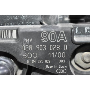 Δυναμό Audi - Volkswagen - Seat - Skoda 90A 1998-2003 028903028D 0124325003 90A