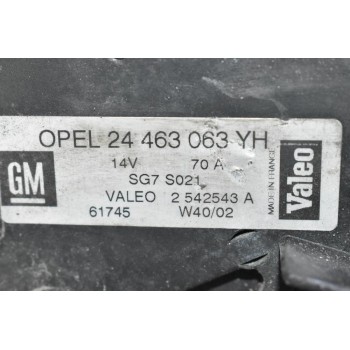 Δυναμό Opel Z14XE 1995-2010 24463063YH 2542543A