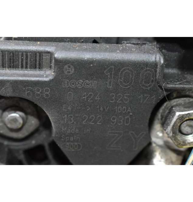 Δυναμό Opel Corsa Astra 1.4 Z14XEP 2000-2010 012432511 13222930 100A