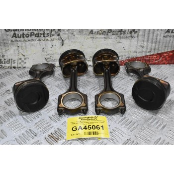 Πιστόνια + Μπιέλες Mini Cooper N14B16A 2006-2011 (Εξωτερικη Διαμετρος 77mm Πίρος 20mm)