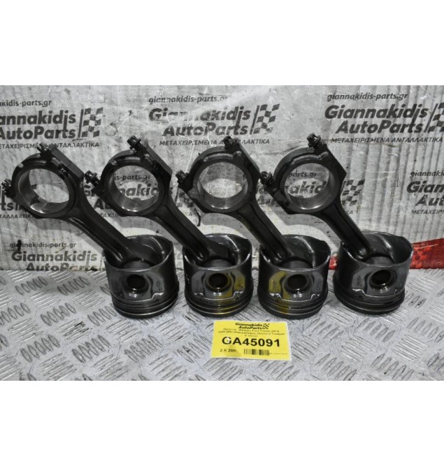 Πιστόνια - Μπιέλες Ford Transit JXFA 2005-2013 (90mm)(Πείρος 32mm) (4 Τεμάχια) (Γνήσια)
