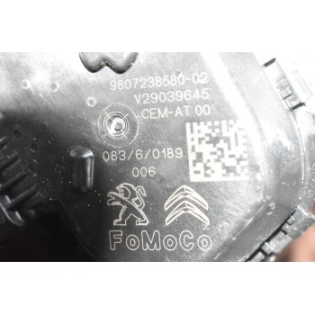 Πεταλούδα Γκαζιού Peugeot 208 - 2008 1.6 HDi 2010-2018 9807238580-02 (Γνήσια) (308 / 3008 - Ford Focus / Fiesta - Citroen C4 / DS3 / DS5 / Picasso / Berlingo - Opel Combo / Grandland)