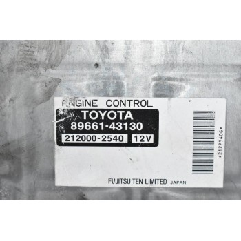 Εγκέφαλος Toyota Hiace/Hilux 3Y 1990-1997 89661-43130 212000-2540
